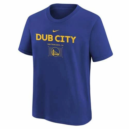 NBA Shirts Nike Kids' Golden State Warriors Essential City T-Shirt 3 NBA Shirts Nike Kids' Golden State Warriors Essential City T-Shirt