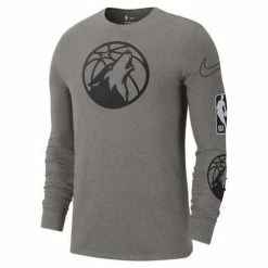 NBA Shirts Nike Minnesota Timberwolves 2022 City Edition Long Sleeve Shirt