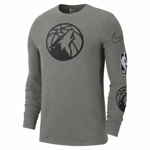 NBA Shirts Nike Minnesota Timberwolves 2022 City Edition Long Sleeve Shirt 3 NBA Shirts Nike Minnesota Timberwolves 2022 City Edition Long Sleeve Shirt
