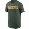 NFL Shirts Nike Green Bay Packers Wordmark Essential T-Shirt -Nike popular store unnamed file 7486