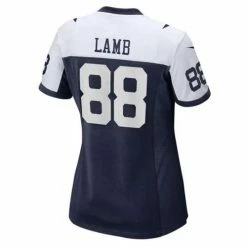 NFL Jerseys Nike Women's Dallas Cowboys CeeDee Lamb #88 Retro Game Jersey