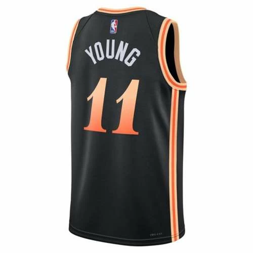 NBA Jerseys Nike Atlanta Hawks Trae Young #11 2022 City Edition Jersey 4 NBA Jerseys Nike Atlanta Hawks Trae Young #11 2022 City Edition Jersey - Image 2