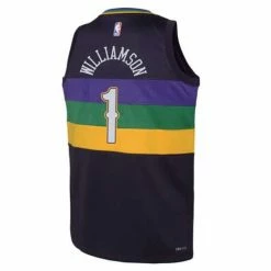 NBA Jerseys Nike Kids' New Orleans Pelicans Zion Williamson #1 2022 City Edition Jersey 6 NBA Jerseys Nike Kids' New Orleans Pelicans Zion Williamson #1 2022 City Edition Jersey -Nike popular store unnamed file 7534