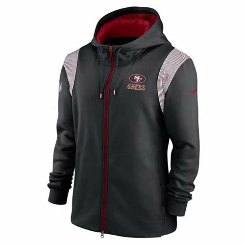 NFL Hoodies & Sweatshirts Nike San Francisco 49ers Therma Full Zip Hoodie 3 NFL Hoodies & Sweatshirts Nike San Francisco 49ers Therma Full Zip Hoodie