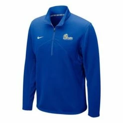 College Shirts Nike Drake Bulldogs Drifit Training 1/4 Zip Top
