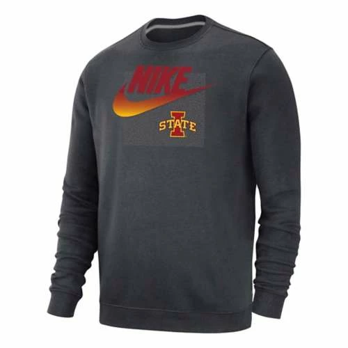 College Hoodies & Sweatshirts Nike Iowa State Cyclones Remix Crewneck Sweatshirt 4 College Hoodies & Sweatshirts Nike Iowa State Cyclones Remix Crewneck Sweatshirt - Image 2