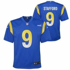 NFL Jerseys Nike Kids' Los Angeles Rams Matthew Stafford #9 Game Jersey
