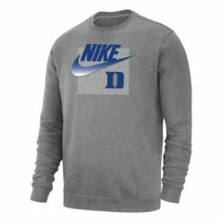 College Hoodies & Sweatshirts Nike Duke Blue Devils Remix Crewneck Sweatshirt