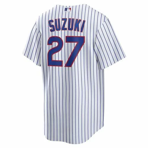 MLB Jerseys Nike Chicago Cubs Seiya Suzuki #27 Replica Jersey 4 MLB Jerseys Nike Chicago Cubs Seiya Suzuki #27 Replica Jersey - Image 2