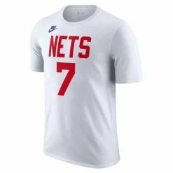 NBA Shirts Nike Brooklyn Nets Kevin Durant #7 Hardwood Classic Name & Number T-Shirt