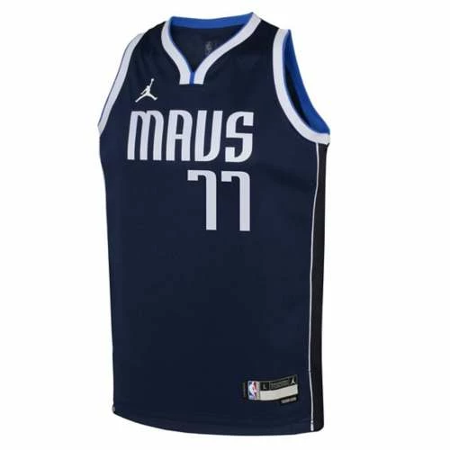 NBA Jerseys Nike Kids' Dallas Mavericks Luka Doncic #77 2022 Statement Jersey 5 NBA Jerseys Nike Kids' Dallas Mavericks Luka Doncic #77 2022 Statement Jersey - Image 3