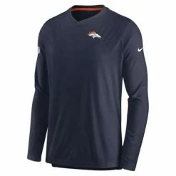 NFL Shirts Nike Denver Broncos UV Coaches Long Sleeve Shirt