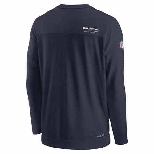 NFL Shirts Nike Denver Broncos UV Coaches Long Sleeve Shirt 4 NFL Shirts Nike Denver Broncos UV Coaches Long Sleeve Shirt - Image 2