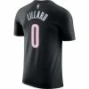 NBA Shirts Nike Portland Trail Blazers Damian Lillard #0 Name & Number T-Shirt -Nike popular store unnamed file 7653