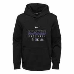 MLB Hoodies & Sweatshirts Nike Kids' Colorado Rockies AC Therma Hoodie