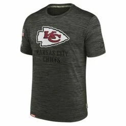 NFL Shirts Nike Kansas City Chiefs 2022 Salute To Service Velocity T-Shirt