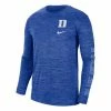 College Shirts Nike Duke Blue Devils Velocity Arm Long Sleeve Shirt