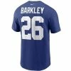 NFL Shirts Nike New York Giants Saquon Barkley #26 Name & Number T-Shirt 1 NFL Shirts Nike New York Giants Saquon Barkley #26 Name & Number T-Shirt -Nike popular store unnamed file 7689