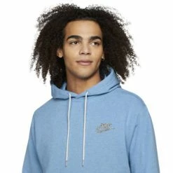 Hoodies & Sweatshirts Men's Nike Sportswear Brushed Fleece Pollver Hoodie -Nike popular store unnamed file 905