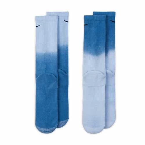 Adult Nike Everyday Plus Cushioned Dip Dyed 2 Pack Crew Socks 5 Adult Nike Everyday Plus Cushioned Dip Dyed 2 Pack Crew Socks - Image 3