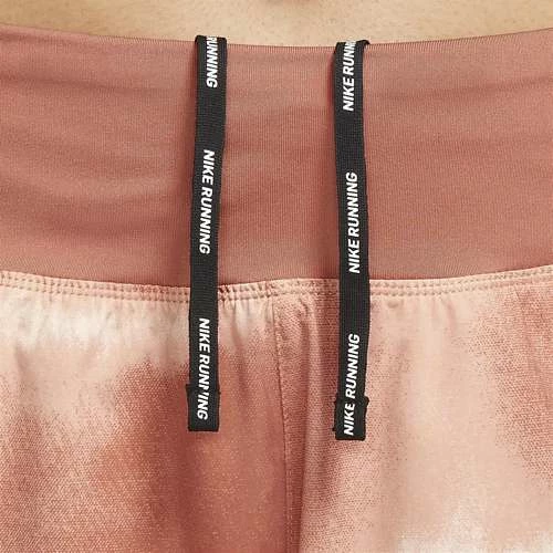 Women's Nike Dri-FIT Eclipse Mid-Rise Tie Dye Running Shorts 4 Women's Nike Dri-FIT Eclipse Mid-Rise Tie Dye Running Shorts - Image 2