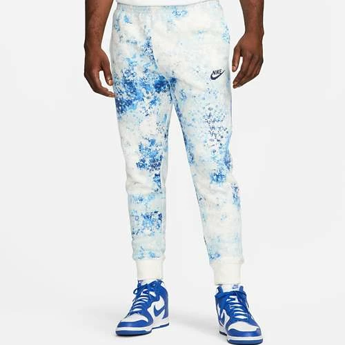 Sweatpants & Joggers Men's Nike Sportswear Club Tie-Dyed Fleece Joggers 3 Sweatpants & Joggers Men's Nike Sportswear Club Tie-Dyed Fleece Joggers
