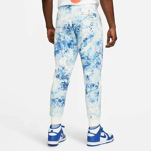 Sweatpants & Joggers Men's Nike Sportswear Club Tie-Dyed Fleece Joggers 4 Sweatpants & Joggers Men's Nike Sportswear Club Tie-Dyed Fleece Joggers - Image 2