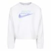 Hoodies & Sweatshirts Girls' Nike Printed Club Crewneck Sweatshirt -Nike popular store unnamed file 977